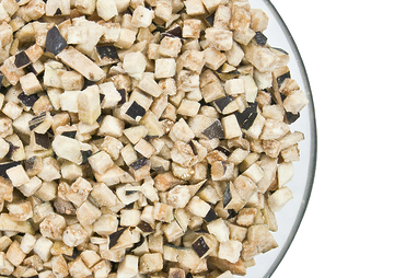 Баклажан кубик замороженный, 0,5кг