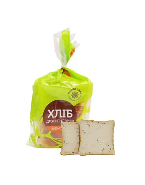 Хлеб для сэндвичей зерновой замороженный, 510г