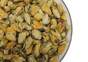 Мясо мидий 100/200 очищенное варено-мороженые, 0,5кг