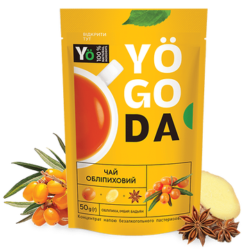 Чай облепиховый замороженный, 50г