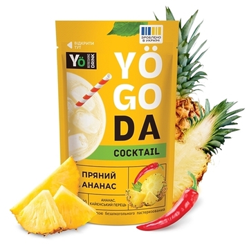 Коктейль пряний ананас заморожений, 50г
