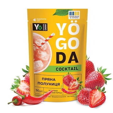 Коктейль пряна полуниця заморожена, 50г