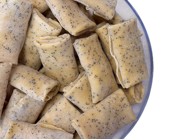 Млинці з яблуком, маком і корицею заморожені (Преміум), 0,5кг